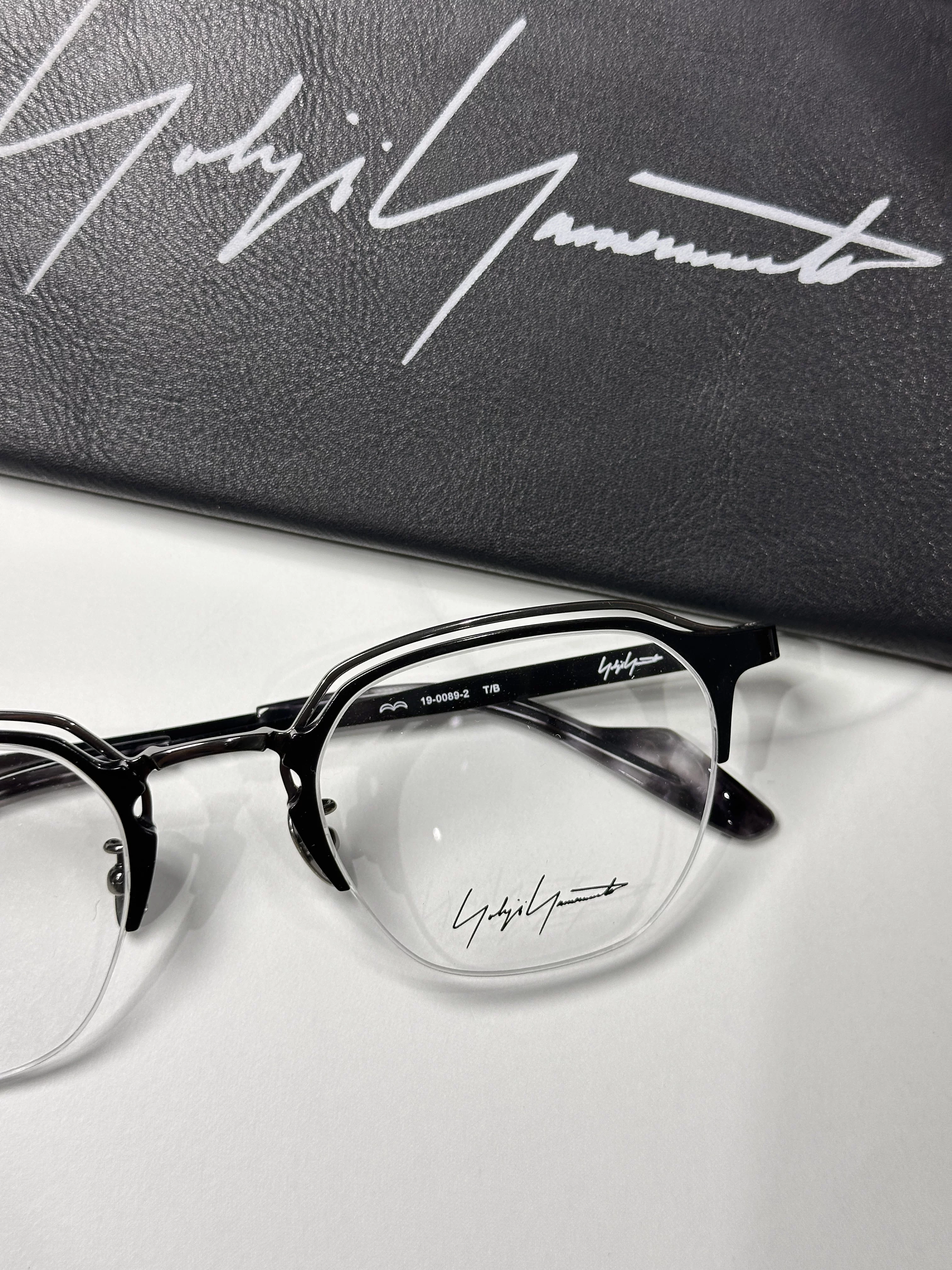 Очки Yohji Yamamoto 19-0089 Класс дизайна Японские очки в рамке вся полная рамка Очки для близорукости