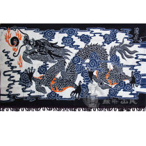 Batik painting wall hanging Guizhou folk crafts batik Dragon decorative painting take off 82 * 136cm