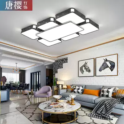 LED ceiling lamp Living room lamp Bedroom lamp Master bedroom room lamp Warm sky city Dining room Study lamp