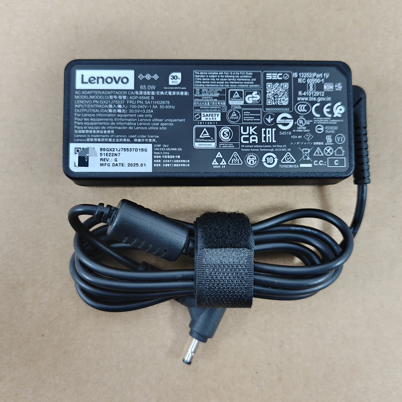 Lenovo 20V 3.25A 4.0*1.7 65W Power Adapter Adp-65Me B 5A11H2878 Lenovo 20V 3.25A 4.0*1.7 65W Power Adapter Adp-65Me B 5A11H2878