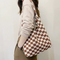 Khaki White+Light Coffee Chessboard Bag (отправка инструмента+видеоурок)