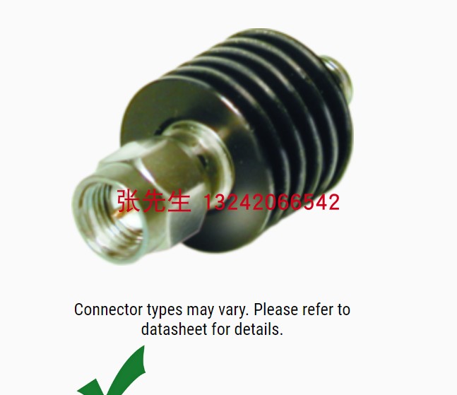 Mini-Circuits BW-S30W5 DC-18GHz 30dB Coaxial Fixed Attenuator 5W SMA