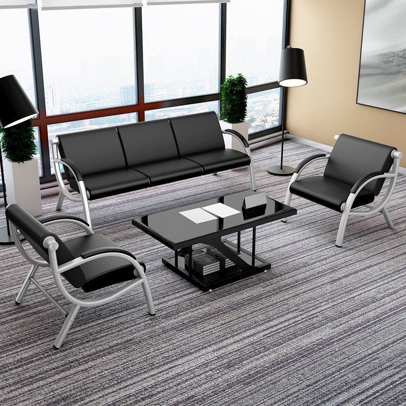 Personalized store front modern sofa mobile phone shop customer area bench chair office waiting sofa coffee table combination simple