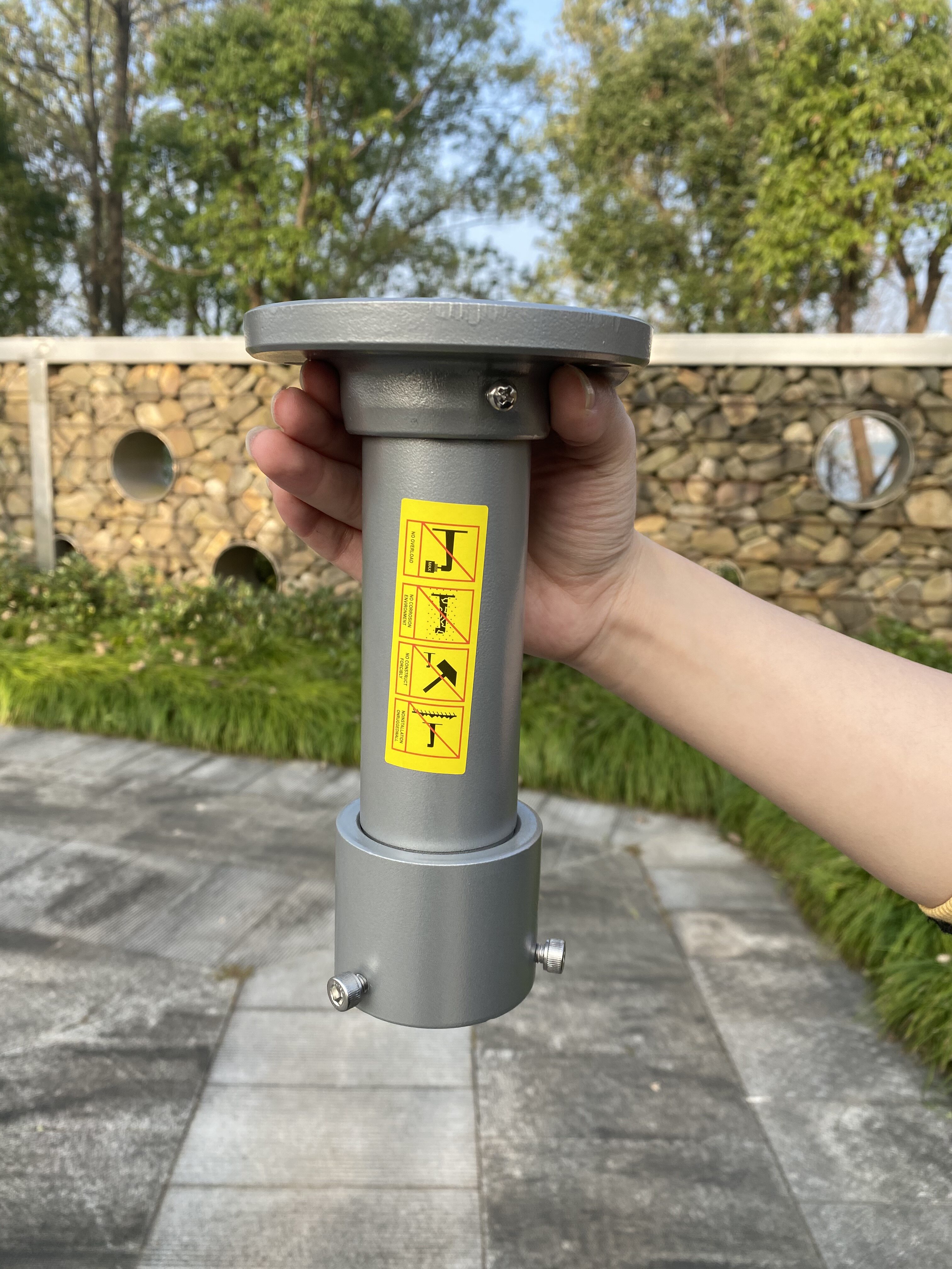 Sea Condor Eyeball Machine Hoisting Bracket DS-1668ZJ-P Grey DS-1668ZJ-P (20CM