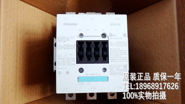 Spot direct hair 3RT1055-6AP36 Contactor 3RT1055-6