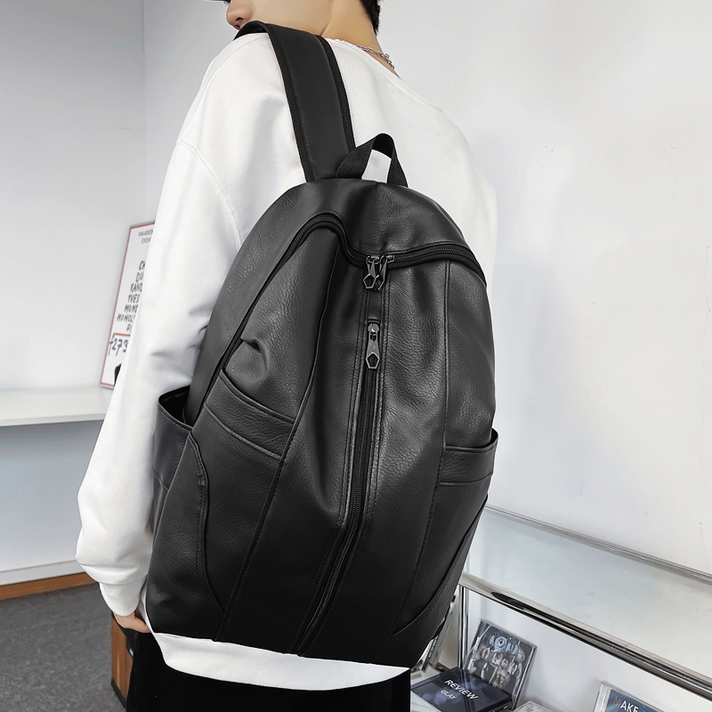 Tide brand schoolbag male high school college student cool tide ins simple backpack computer travel personality large-capacity backpack