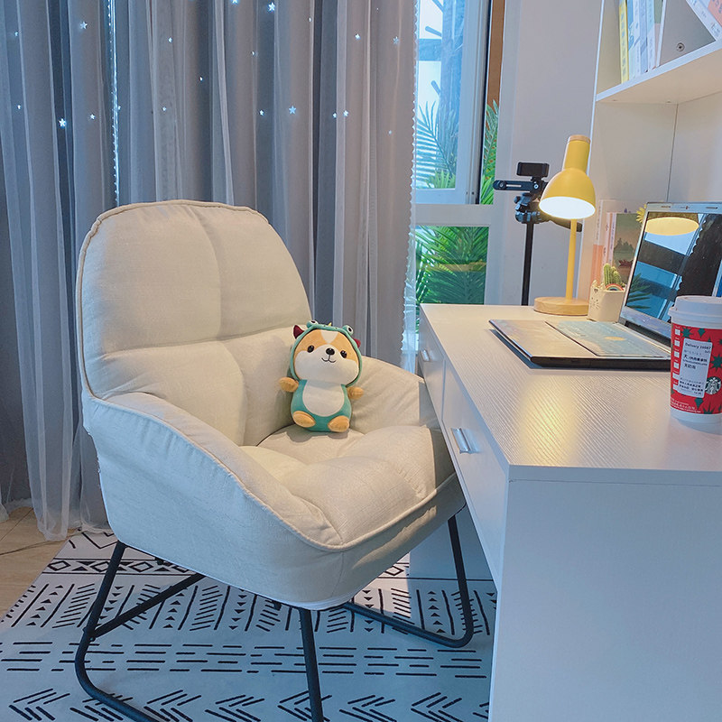 Computer chair home lazy sofa chair dormitory bedroom back chair comfortable sedentary desk seat single sofa