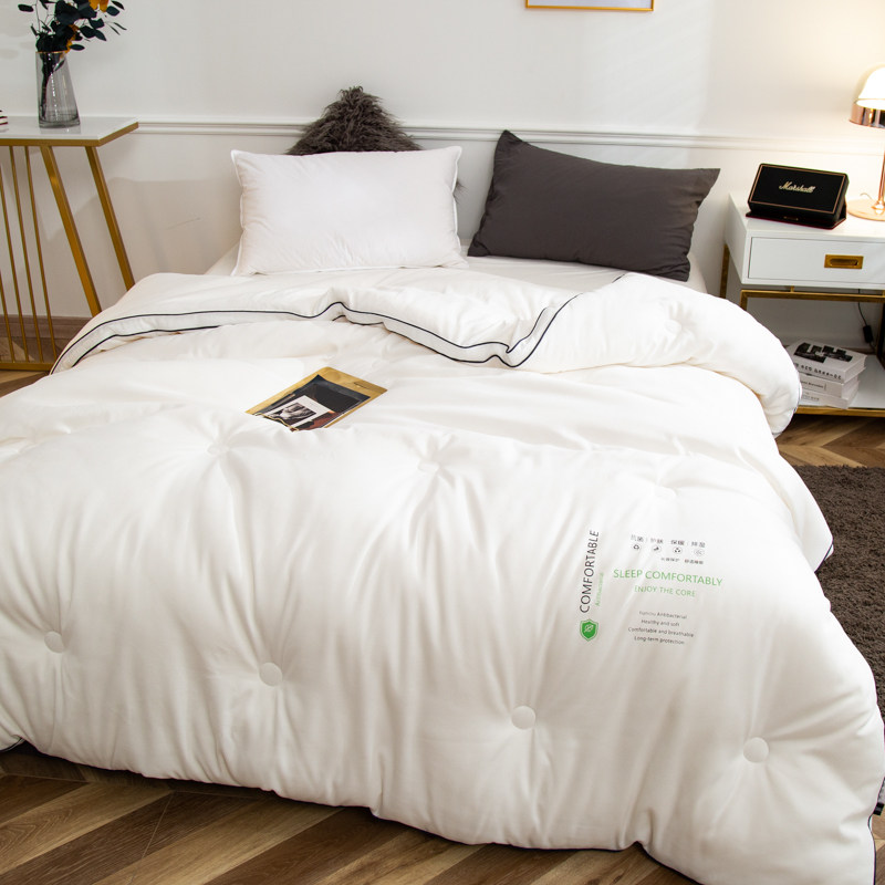 Warm Quilt Winter Mullet Thickened Children 2m00x230 Quilt Core Autumn Cartoon Winter Quilt Single Double Bed Quilt-Taobao