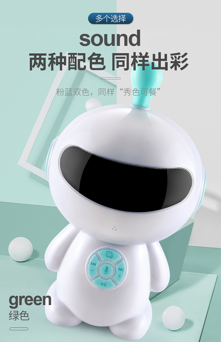 máy phát wifi 4g Trẻ em thông minh robot đồ chơi câu đố dạy sớm kể chuyện người chơi ai học máy 2-3 tuổi 4 bé - Trình phát TV thông minh modern wifi