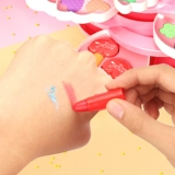 База под макияж, коробка для косметики для макияжа, комплект, помада для принцессы, игрушка, можно стирать, подарок на день рождения