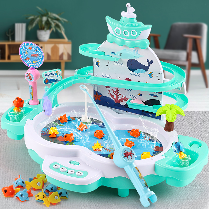 Boys baby birthday gift fishing toys 1 - 3 years old two and half Yizhi girls and children play water 2