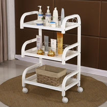 Beauty cart trolley three-layer with drawer hair salon beauty salon small cart barber shop tool Salon Salon cart