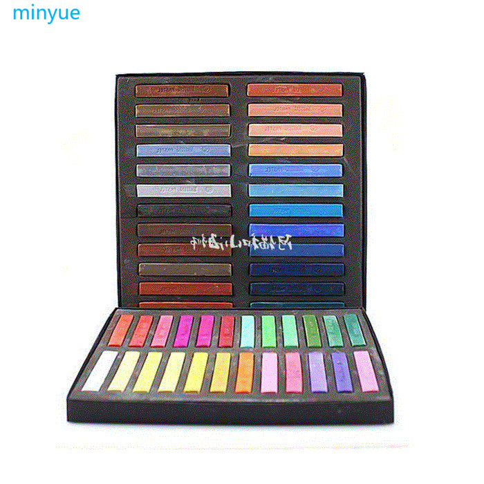 48 Colours Hair Chalk Temporary Pastel Dye Soft Diy Paintin
