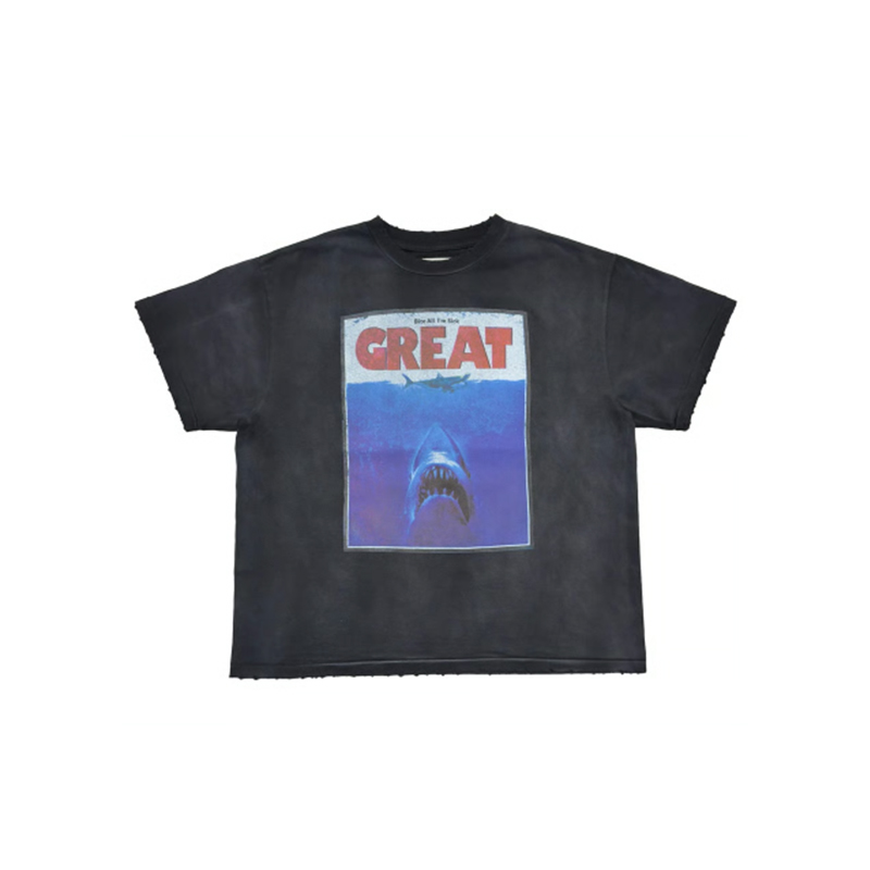 greatLAnd ORIGINAL BITE ALL I'M SICK TEE 大白鲨