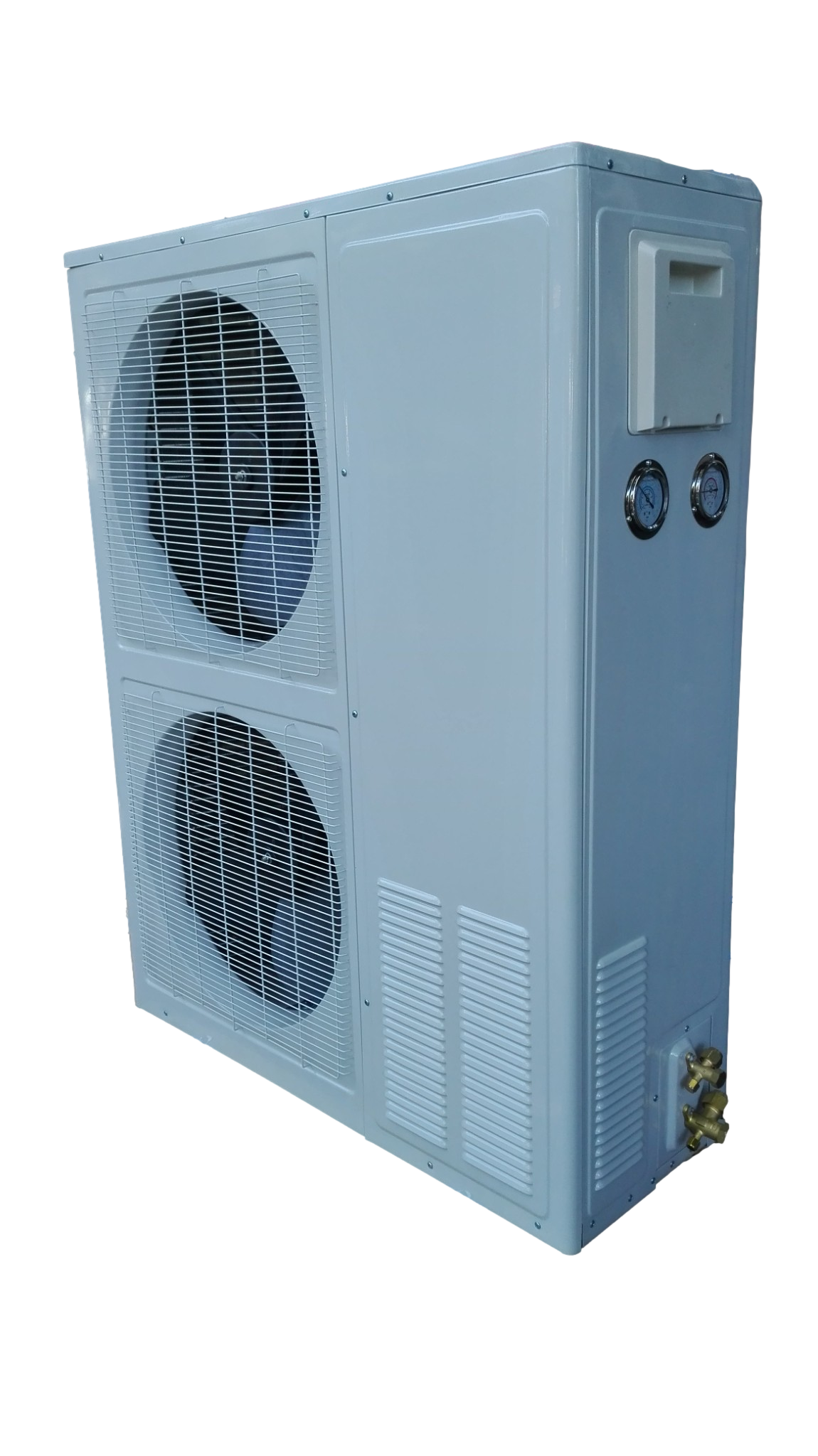 谷黑ZB21KQE/ZB38KQ箱式侧出风冷库机组带电磁阀吸音棉喷液(pic2)