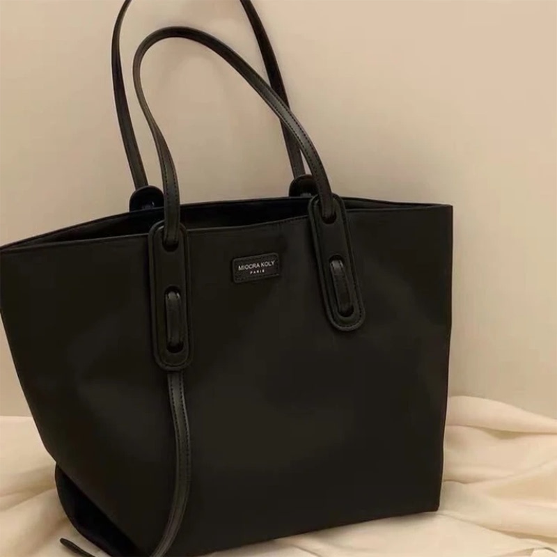 【Popular Hot Item】Black Warrior Tote Bag Large Capacity Oxford Cloth Shoulder Bag for Women 2026 New Handbag