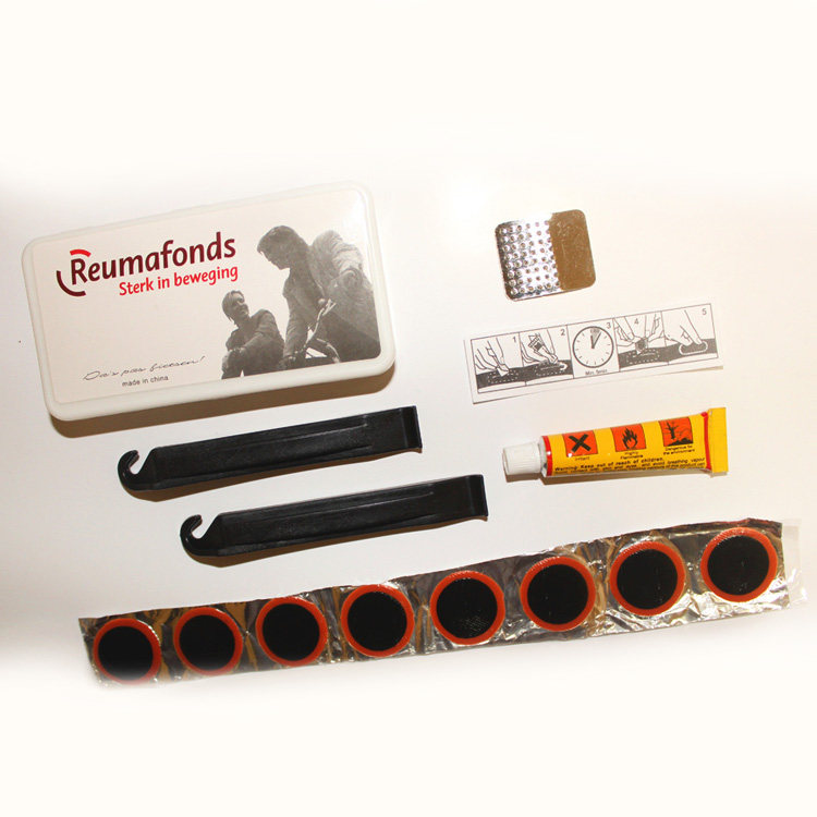 Mountain road bike tire repair film glue tire pry rod riding equipment tire replacement kit repair tool