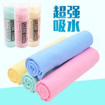  Pet supplies Dog towel Bath towel Teddy imitation deerskin Cat bath dry absorbent towel thickened