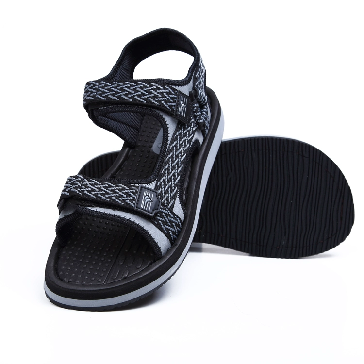 Giày sandal nam Việt Nam mang giày đi biển mùa hè giải trí du lịch kỳ nghỉ phiên bản Hàn Quốc của xu hướng giày đế cao su đế xuồng