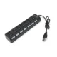 External USB máy tính xách tay đã bị trì hoãn splitter Bảy USP dài mở rộng ổ cắm xốp giao diện đa chức năng - USB Aaccessories quạt nhỏ để bàn