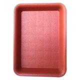 Прямоугольный пластиковый экологичный цветочный горшок, шасси, увеличенная толщина