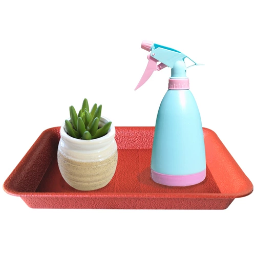 Прямоугольный пластиковый экологичный цветочный горшок, шасси, увеличенная толщина