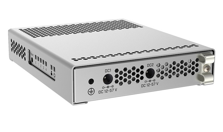 Mikrotik CRS305-1G-4S+в 10D Fiber Fiber Switch Routeros & Swos двойная система Объединенный