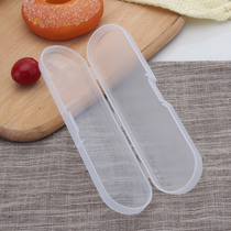 Spoon storage box Childrens tableware dust box out box spoon chopsticks fork storage box