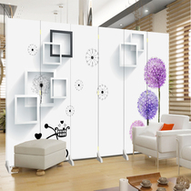  Household folding mobile entrance Simple modern fashion Living room Bedroom office occlusion room partition barrier screen