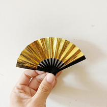 New costume shooting props Mini folding fan Creative studio Wedding photography Chinese style funny theme glasses frame