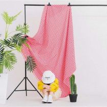 Childrens photography props background cloth Creative children take pictures indoor solid color small fresh theme props hanging cloth