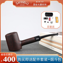 Italys Shafen Congress Building Stone Nangwood Smoke Bucket Import Holiday Gift Bucket to send Fathers husband gifts