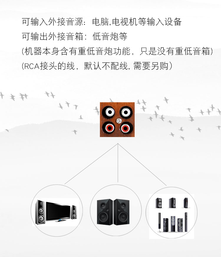 Jinmo retro phonograph âm thanh phòng khách vinyl máy ghi âm châu Âu cổ máy thanh nhạc sừng lớn máy ghi âm - Máy hát 	đầu đĩa than micro	