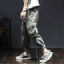 PUGESE Nhật Bản retro quần thẳng nam hoang dã lỏng lẻo thương hiệu quần âu sinh viên đơn giản overalls nam quần kaki nam đẹp Quần làm việc