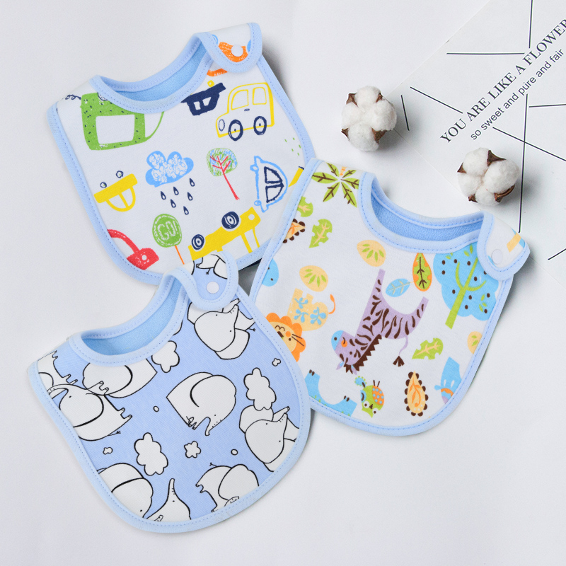 Baby waterproof saliva towel Toddler eating bib Bib Baby eating bib Baby small bib Plus four seasons universal