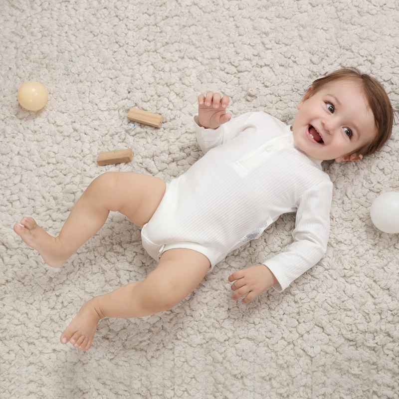 momscare new baby baby one-piece climbing suit for infants and young children thin triangular coat for men and women babies