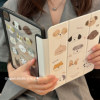 Cute Puppy Suitable for iPad Protective Case Air5 Tri-Fold 4 Apple iPad Pro2022 Tablet 2021 with Pen Slot Air3/5 Internet Celebrity Cartoon Tablet Case iPad 10 Anti-Fall Acrylic Hard Case