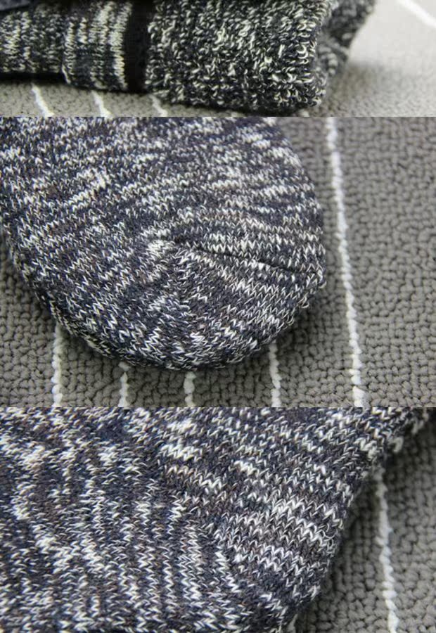 Mùa thu và mùa đông tất nam sang trọng tất len ​​dày cộng với nhung siêu dày ngủ ấm vớ vớ cotton vớ nữ vớ dày tất nam hàng hiệu
