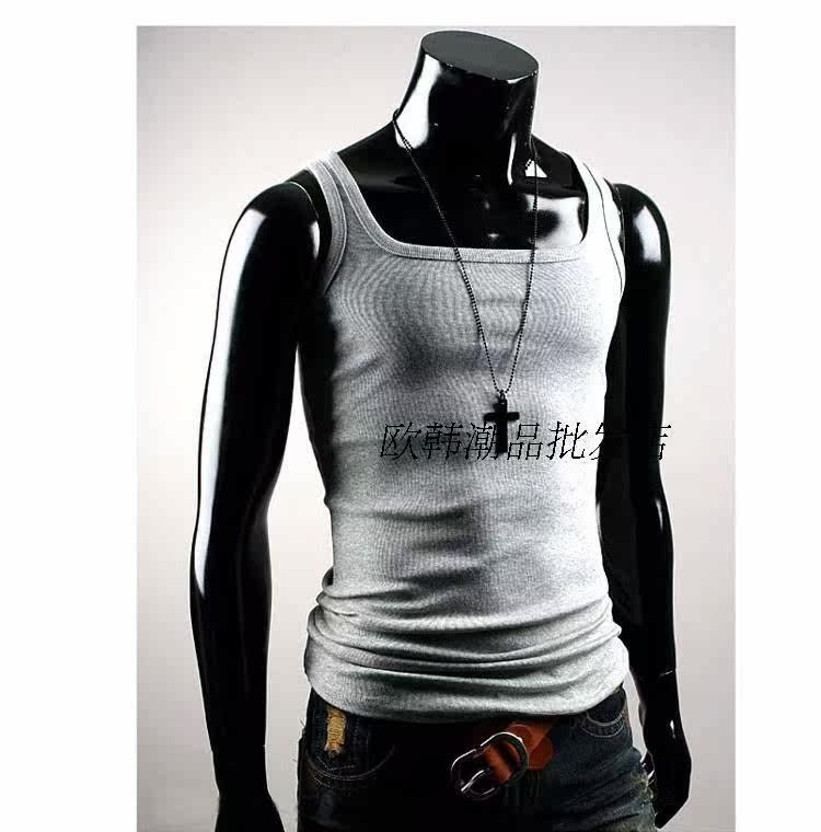 Débardeur homme maillot de corps LEAVO JOHNSON en coton - Ref 1600452 Image 6