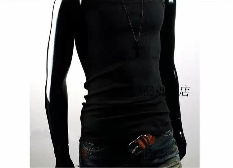 Débardeur homme maillot de corps LEAVO JOHNSON en coton - Ref 1600452 Image 4