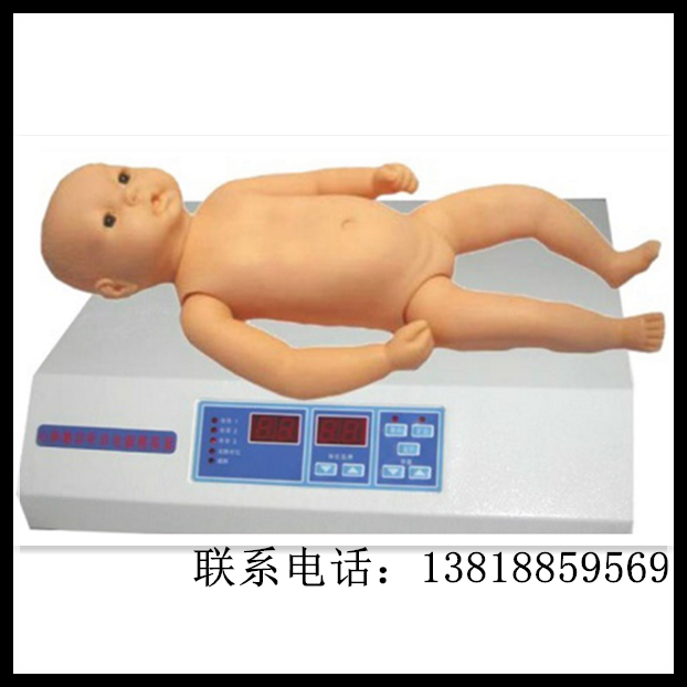 婴儿心肺触诊听诊电脑模型仪 婴儿心肺听诊电脑模拟人 体格检查
