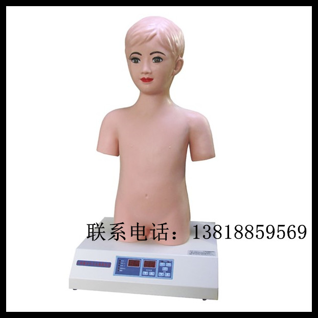 小儿心肺触诊听诊微电脑模拟仪 儿童心肺触诊电脑模拟人体格检查