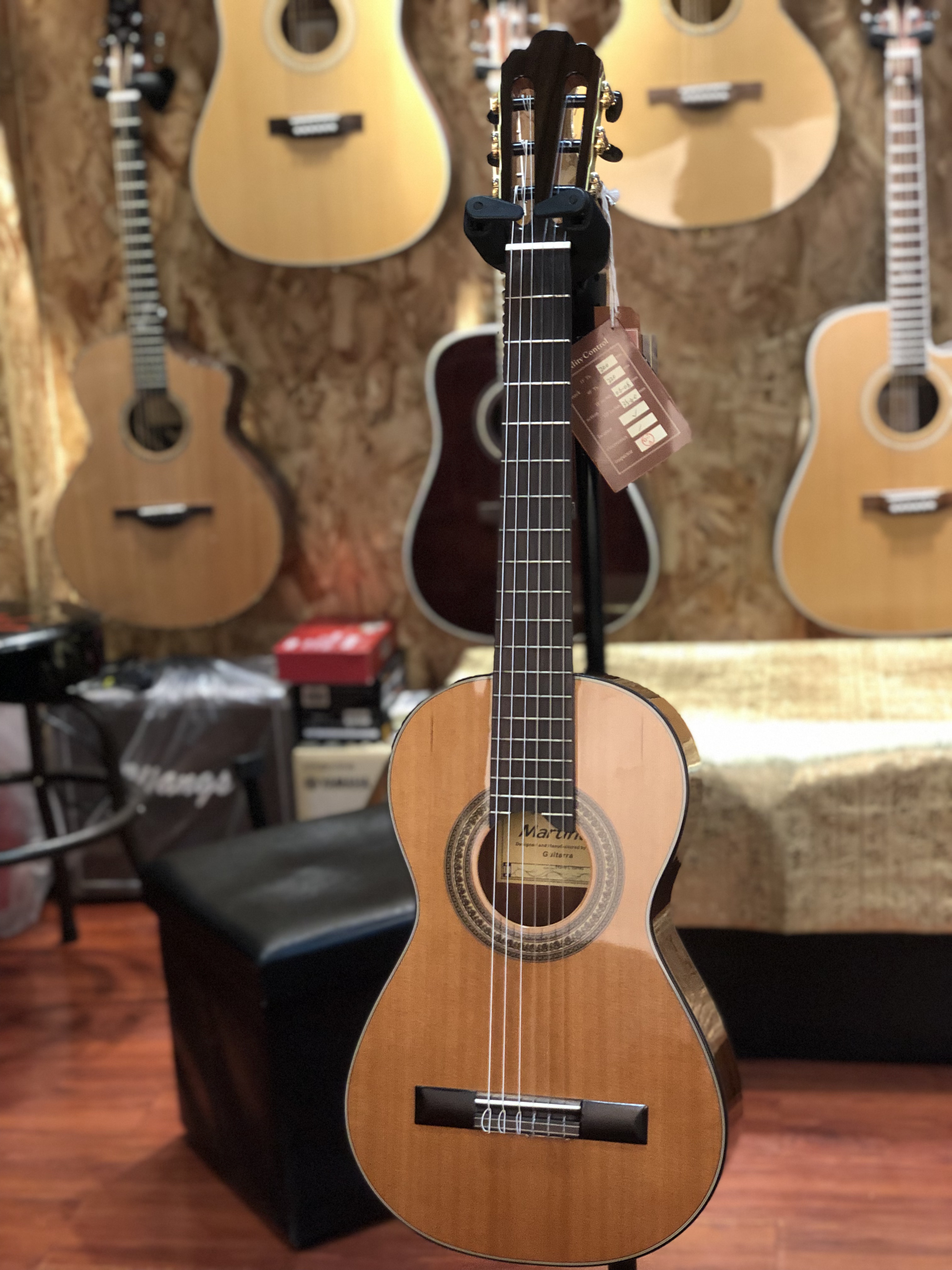 Martini Martinez Prelude The Etude C Torres Assay Plywood Classical Guitar Children