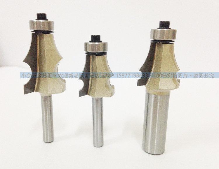 Wave Beads Decoration Curve Knife type engraved milling cutter One wire knife engraving machine Wood milling cutter woodworking figure cutter