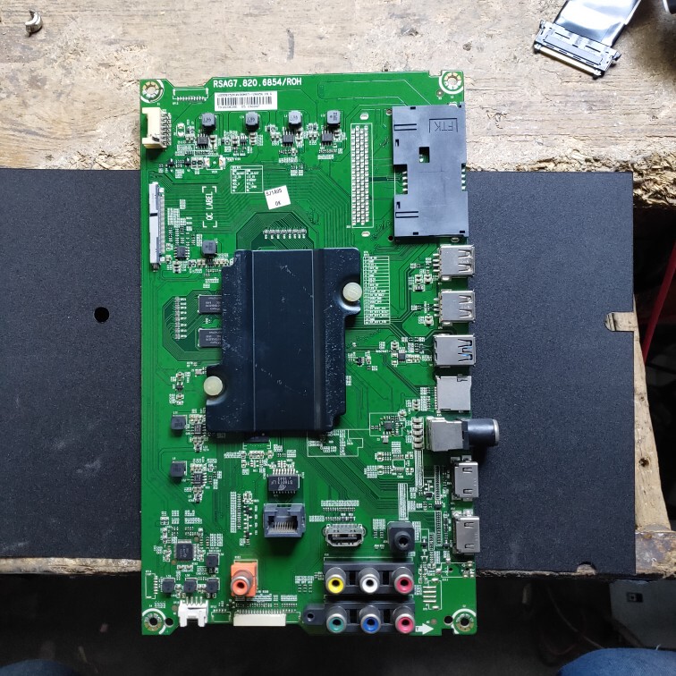 Original Hisense Led55Ec520Ua Motherboard Rsag7.820.6854 (Bom97/4 Screen Hd550Du-E31