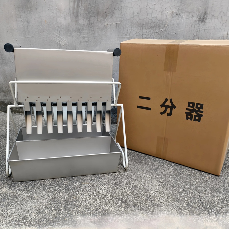 Stainless Steel Splitter/Divider/Sampler; Galvanized Splitter/Divider/Sampler, Sealed Type Stainless Steel Splitter/Divider/Sampler; Galvanized Splitter/Divider/Sampler, Sealed Type