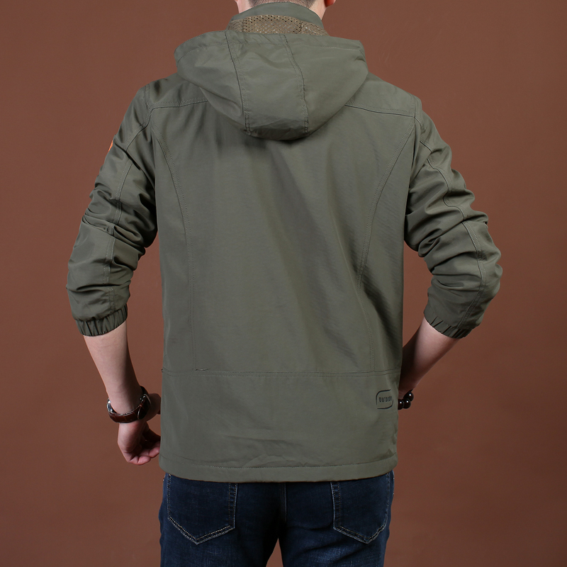 Blouson homme NIANJEEP    manches longues en Nylon - Ref 3118684 Image 3