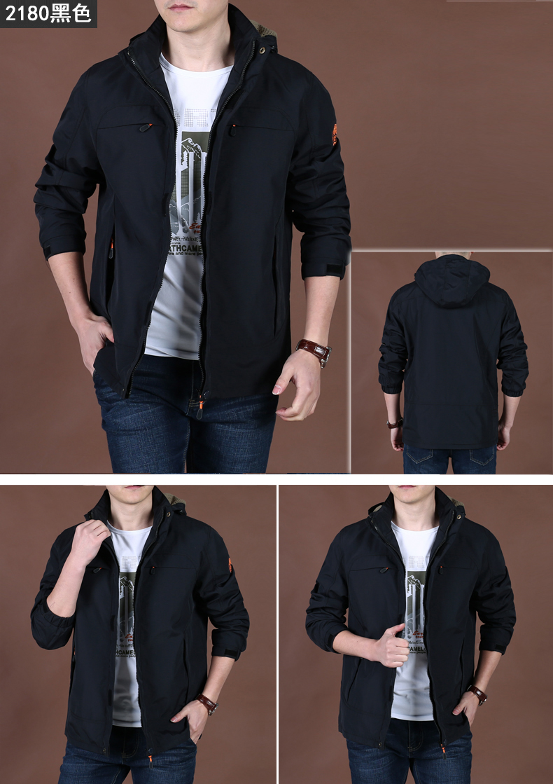 Blouson homme NIANJEEP    manches longues en Nylon - Ref 3118684 Image 14