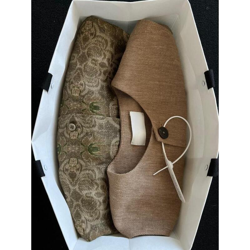 Plus Size 150kg New Old Money Style Fashion High-End Vest and Linen Shirt Two-Piece Set Autumn Unisex Top 2