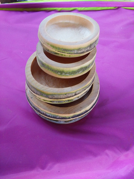 Bamboo Lid, Bamboo Tube Lid, Handcrafted from Freshly Cut Bamboo, Original Ecological Bamboo Products, Green and Environmentally Friendly